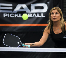 Linda Vonderleith, IPTPA certified pickleball instructor at The Pickle Club